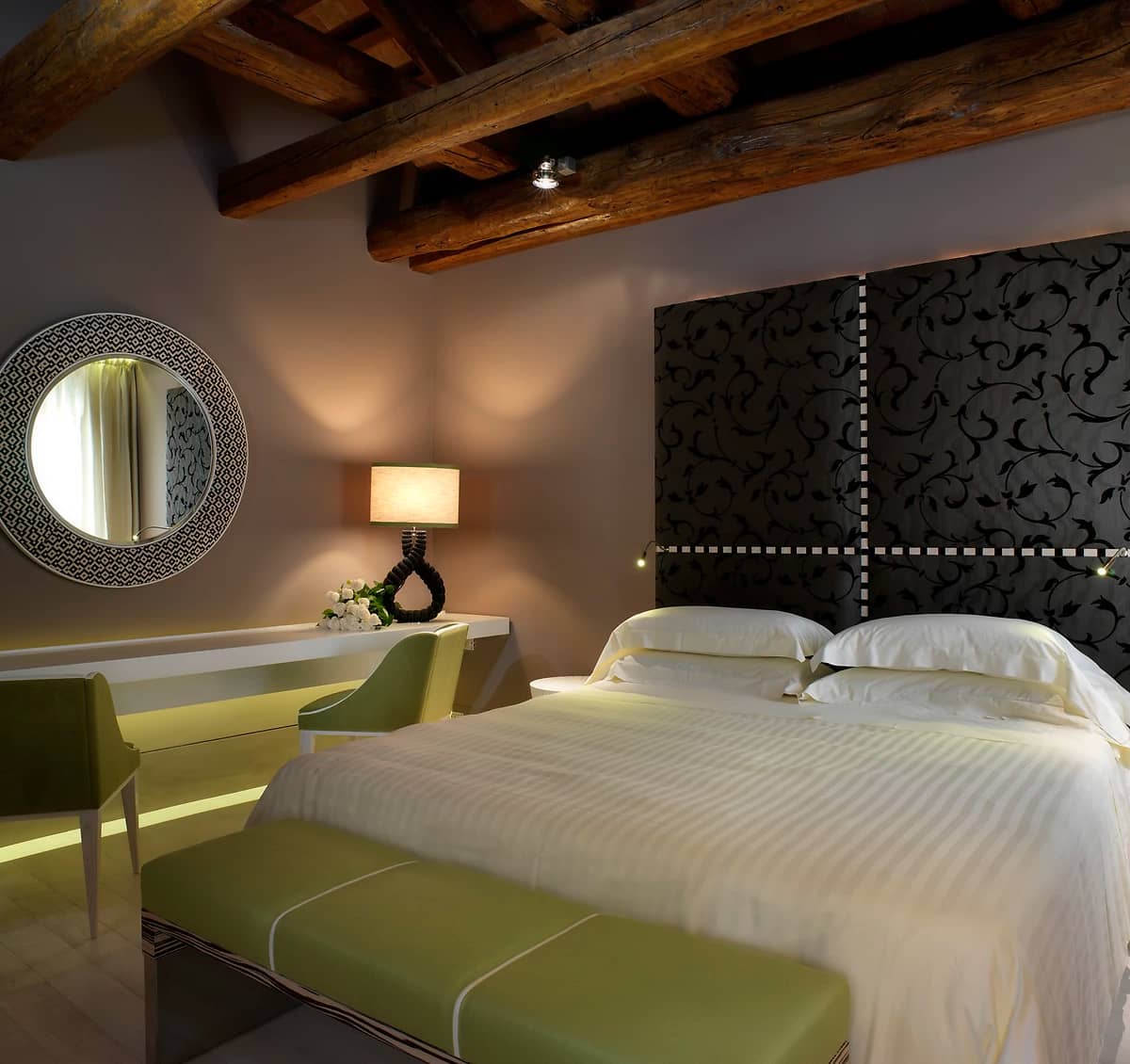 Chambre supérieure, hôtel Sina Centurion Palace, Venise, Italie