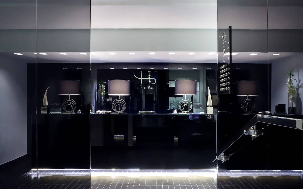 Réception, Hotel Napoleon, Milan