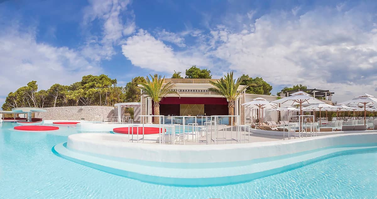 Piscine, Hôtel Amadria Park Jure, Sibenik, Croatie