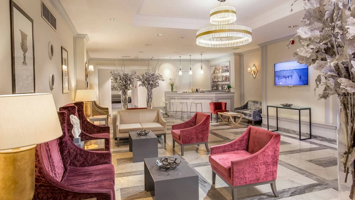 Lobby de l'hôtel, hôtel Della Conciliazione