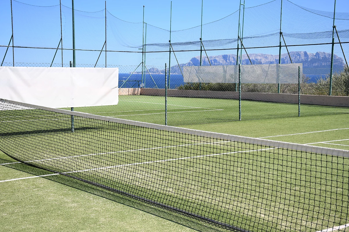 Terrain de tennis, VOI Colonna Village, Sardaigne, Italie