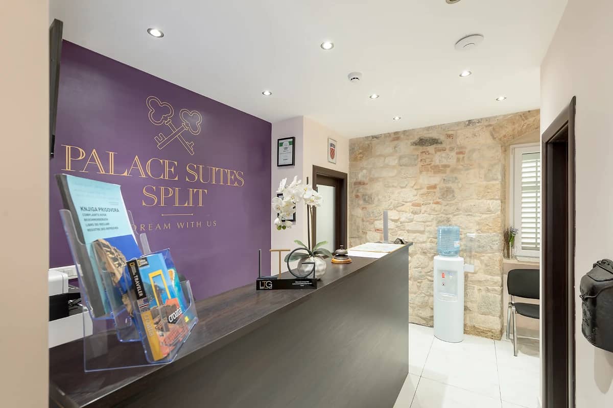 Lobby, Hôtel Palace Suites Heritage, Split, Croatie