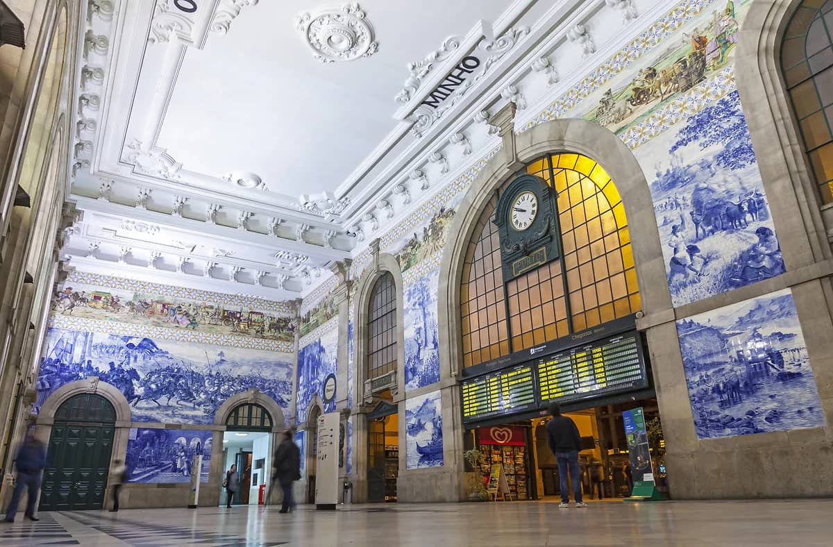 Gare de Sao Bento, Porto, Portugal