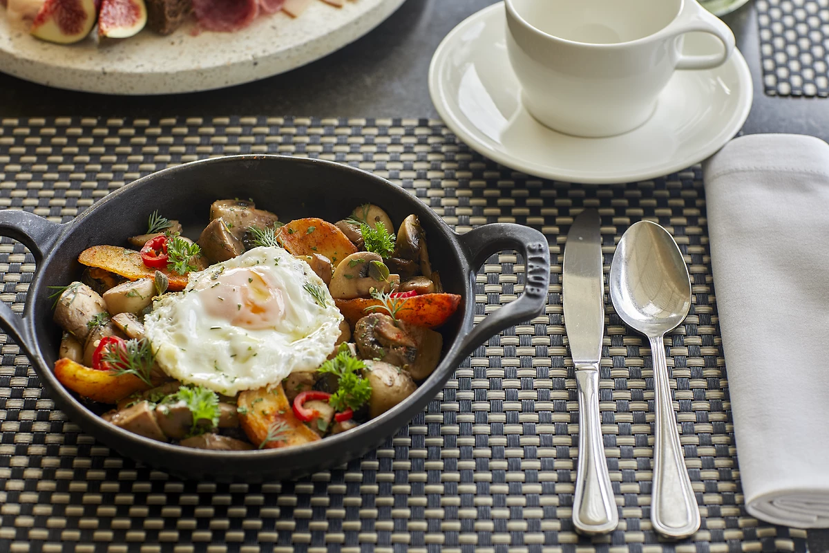 Plat servis au restaurant Olympos, Sani Club