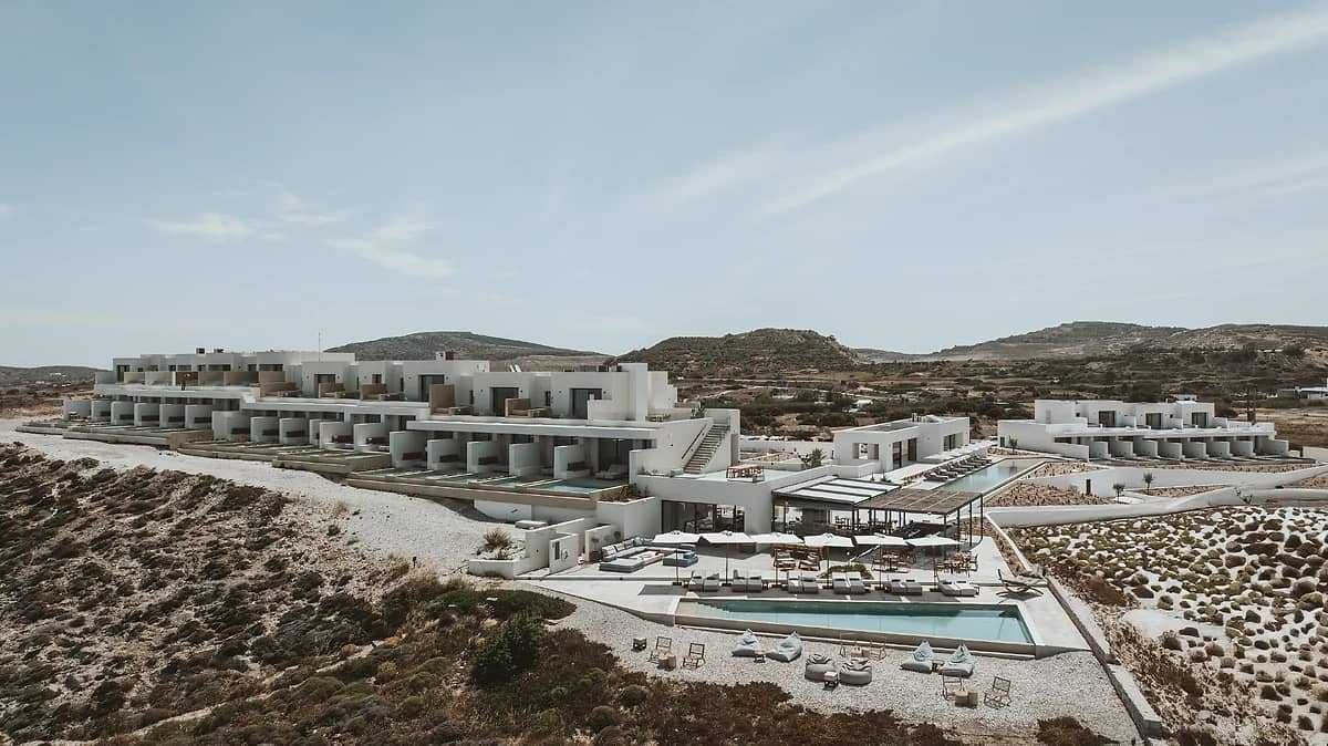 Domes White Coast Milos, Cyclades, Grèce