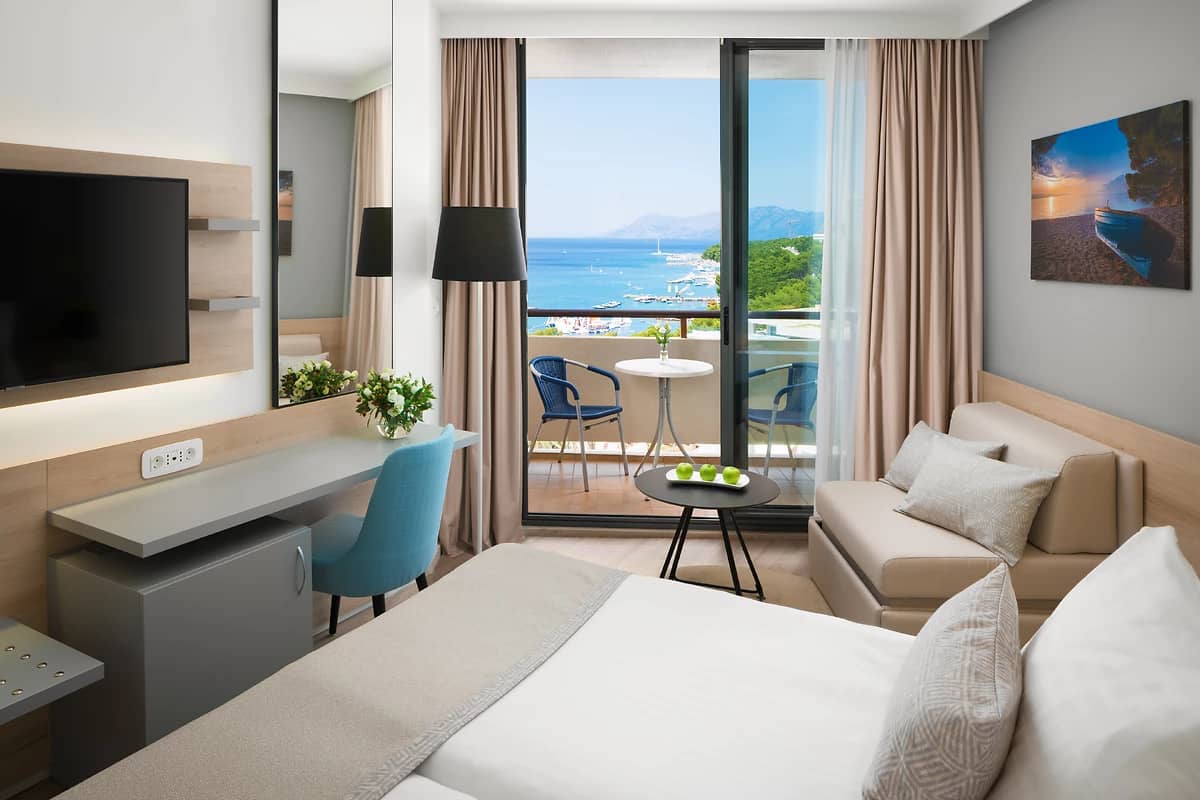 Superior Family Room, Valamar Meteor Hotel, Makarska, Croatie