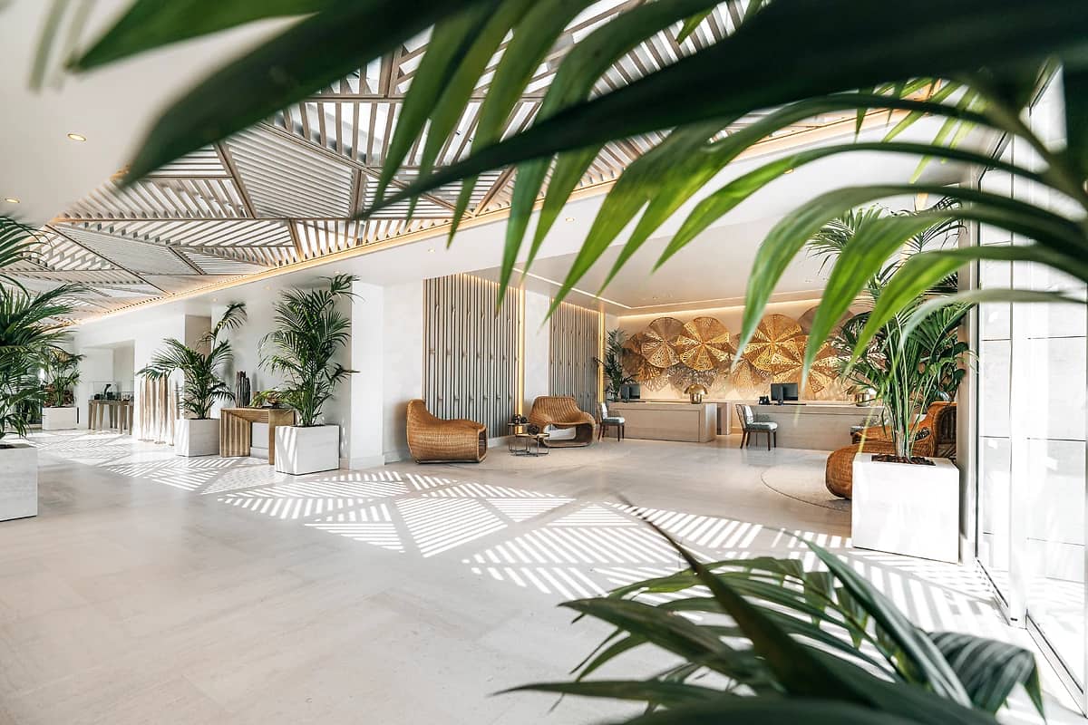 Lobby de l'hôtel, Porto Sani