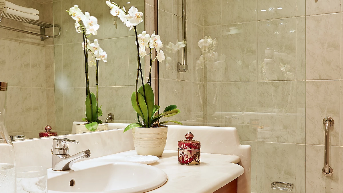 Grande chambre famille vue jardin