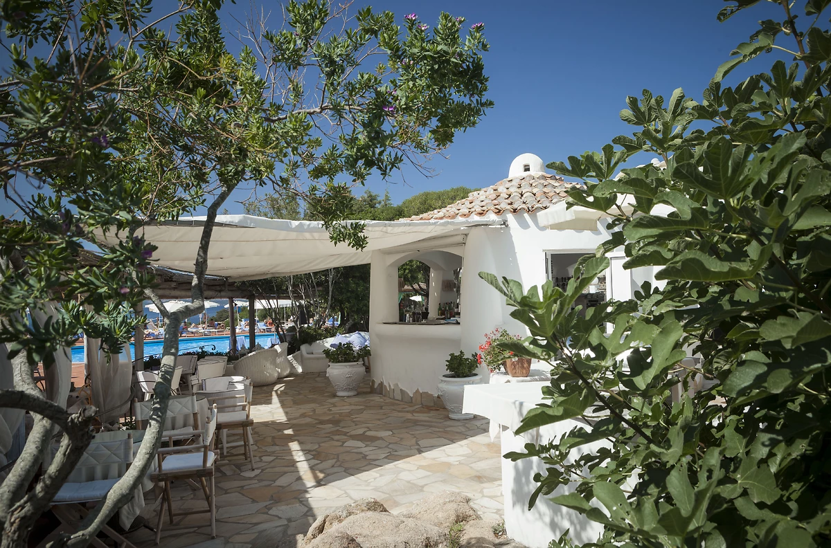 Entrée du bar de l'hôtel, hôtel La Bisaccia