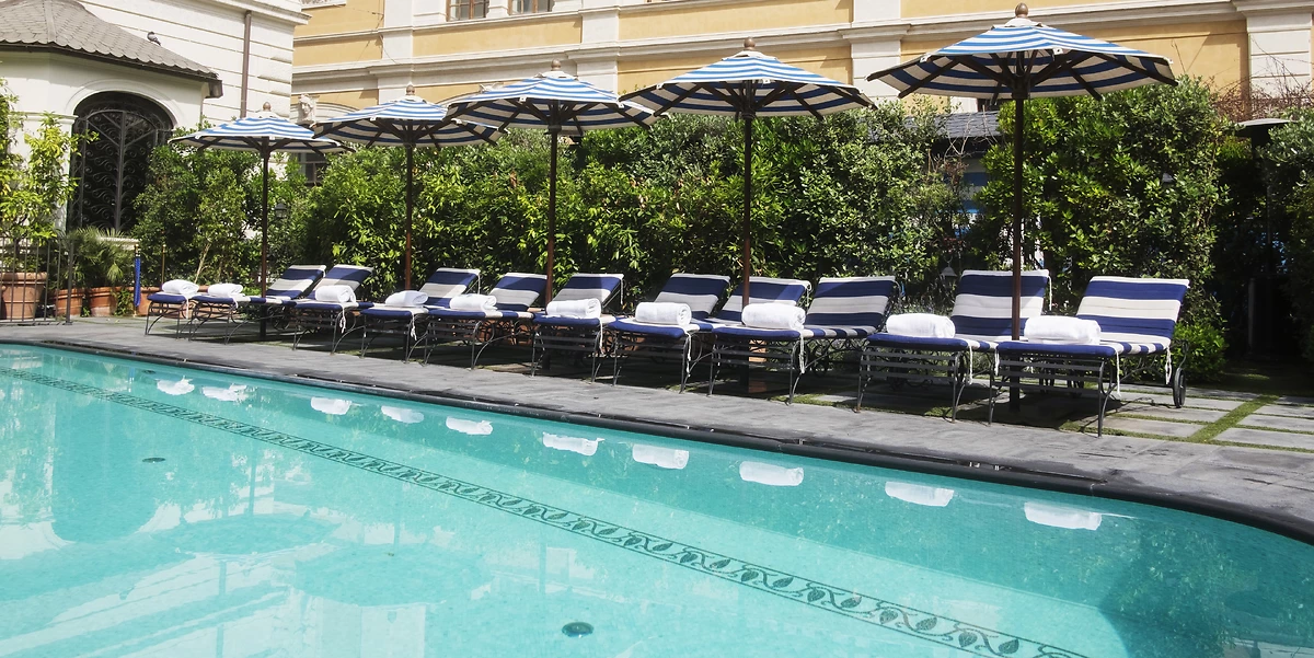 Piscine, Palazzo Dama, Rome, Italie