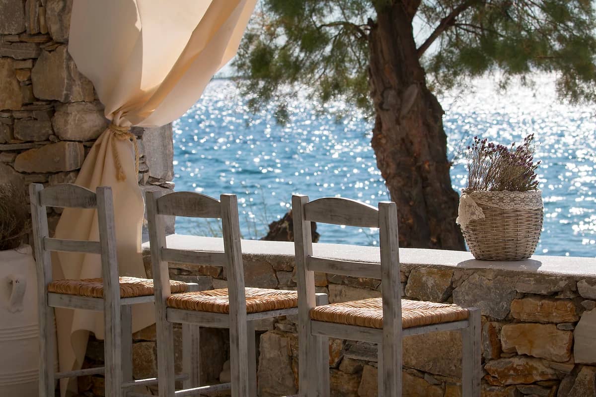 Restaurant, Boutique Di Mare Hotel & Suites, Syros, Grèce