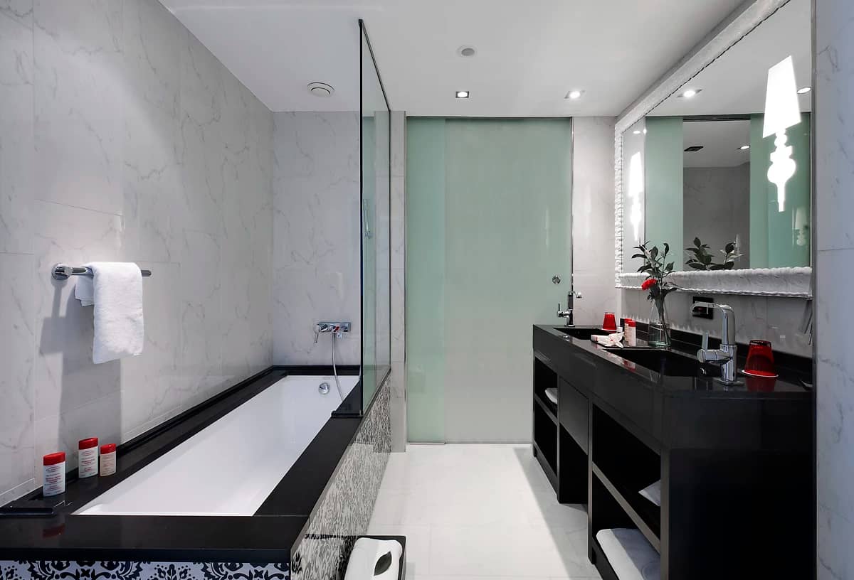 Salle de bain, Colon Gran Melia, Séville, Espagne