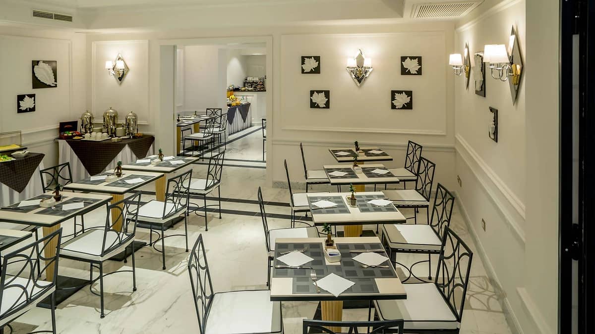 Restaurant de l'hôtel, hôtel Della Conciliazione