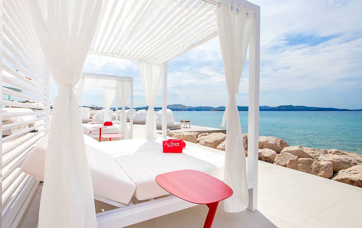 Plage, Hôtel Amadria Park Jure, Sibenik, Croatie