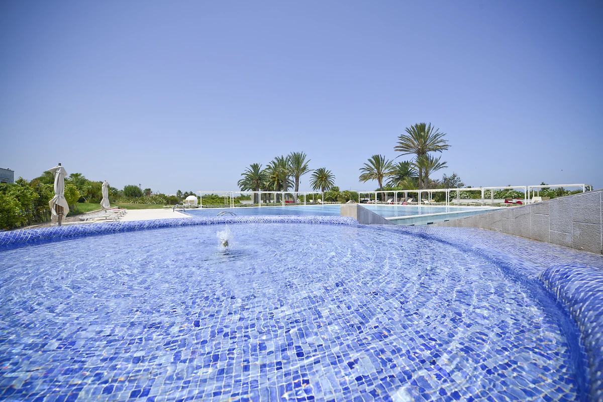 Piscine de l'hôtel, Grand Hotel Masseria Santa Lucia