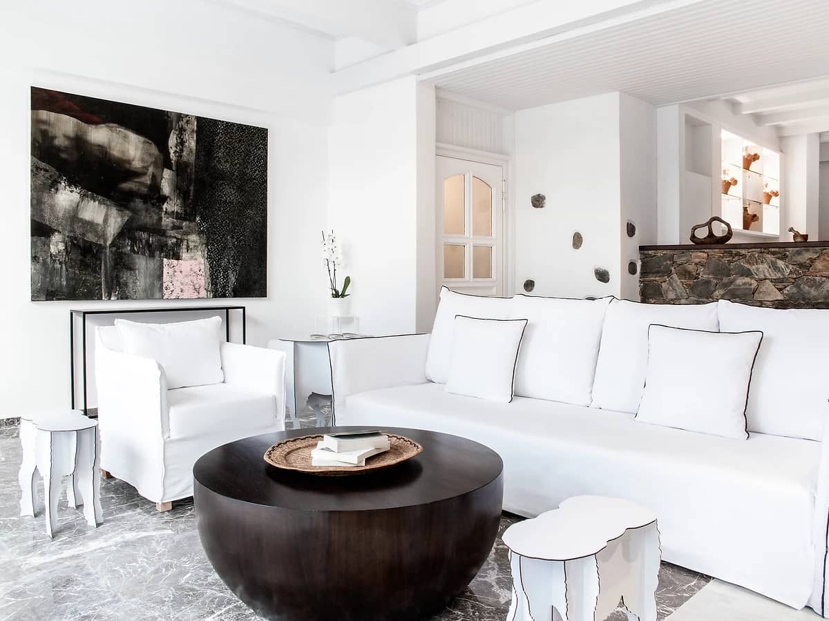 Lobby de l'hôtel, Grecotel Villa Oliva