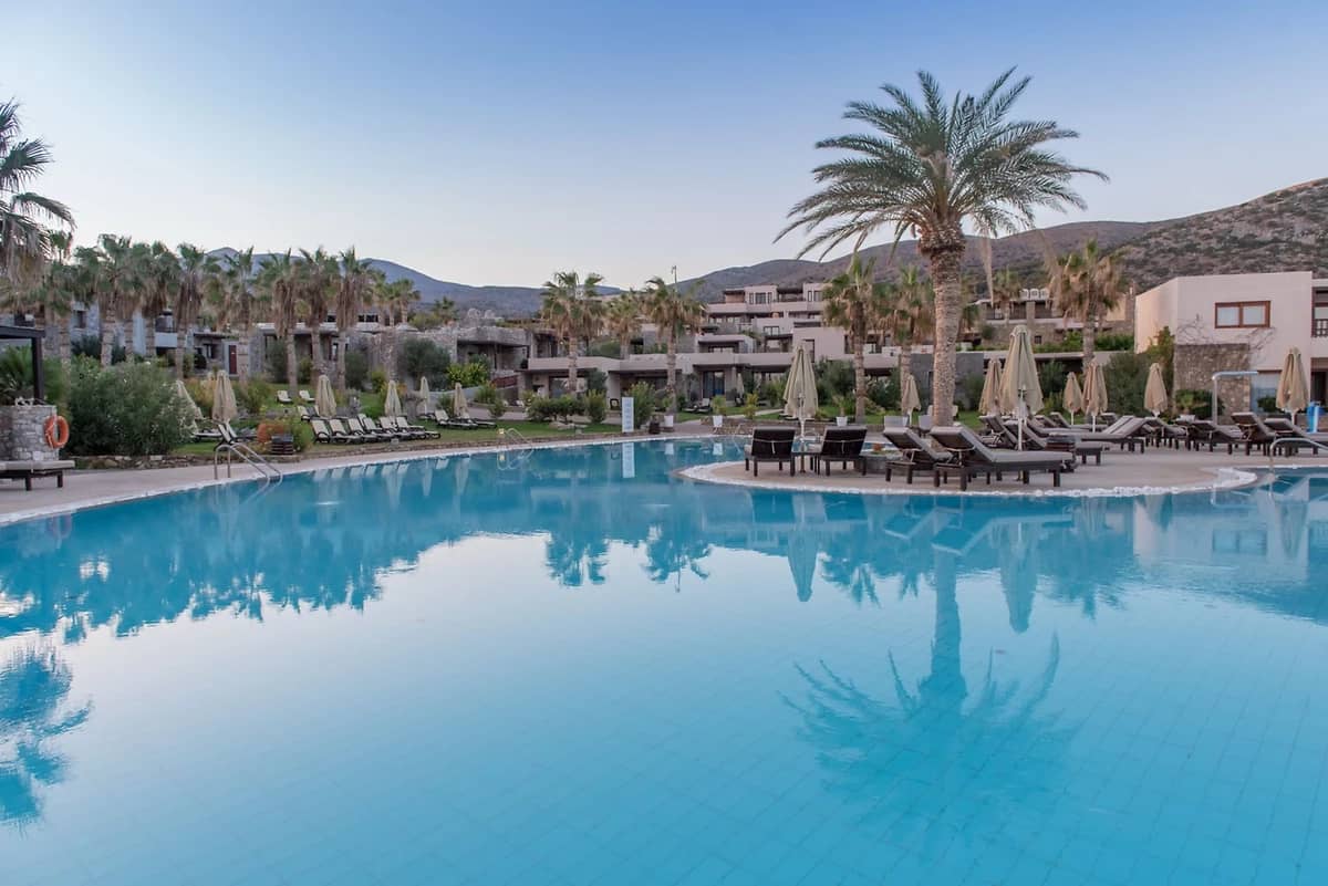 Piscine de l'hôtel, Ikaros Beach Luxury Resort & Spa, Crète, Grèce