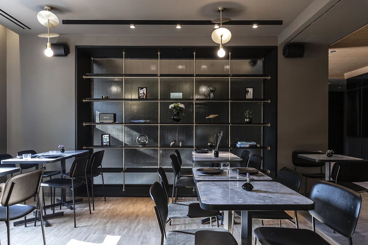 Restaurant de l'hôtel, hôtel The Modernist Athens