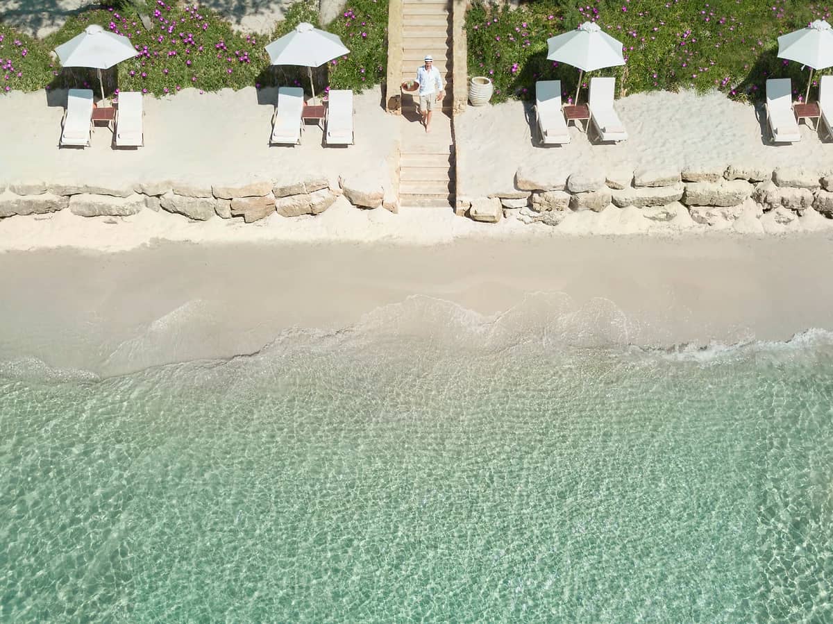 Plage de l'hôtel, Sani Club