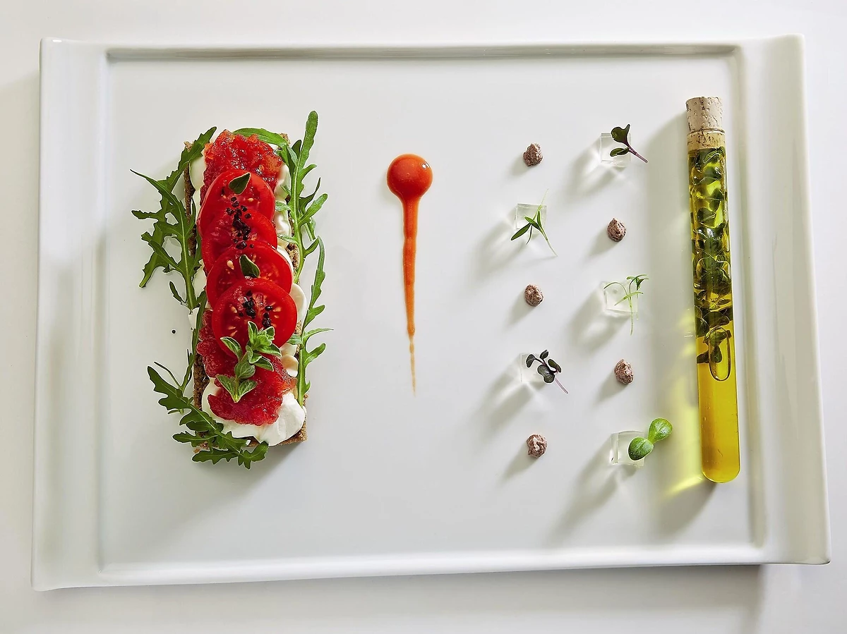 Plat servi au restaurant Pool Bar, Grecotel Villa Oliva