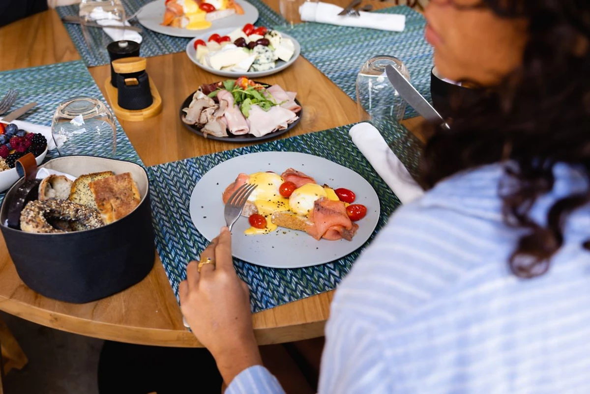 Repas, hôtel W Costa Navarino