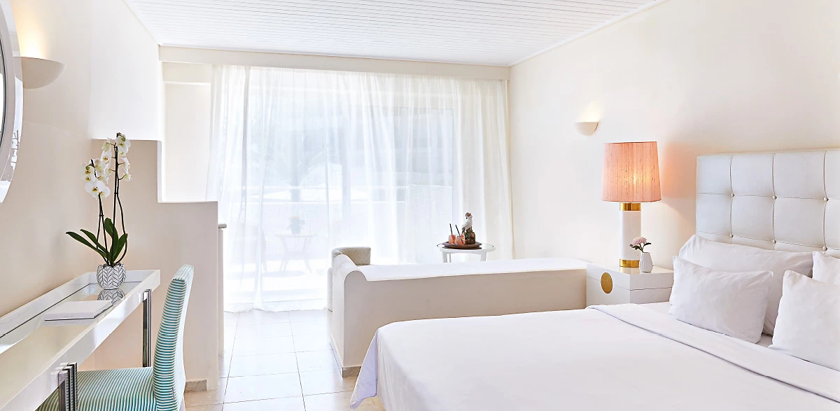 Chambre bungalow vue jardin