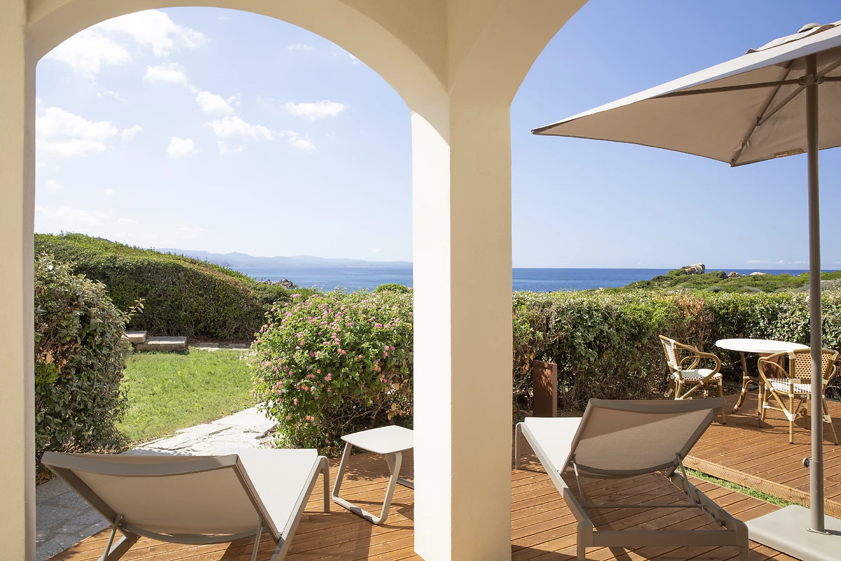 Chambre deluxe vue mer avec terrasse