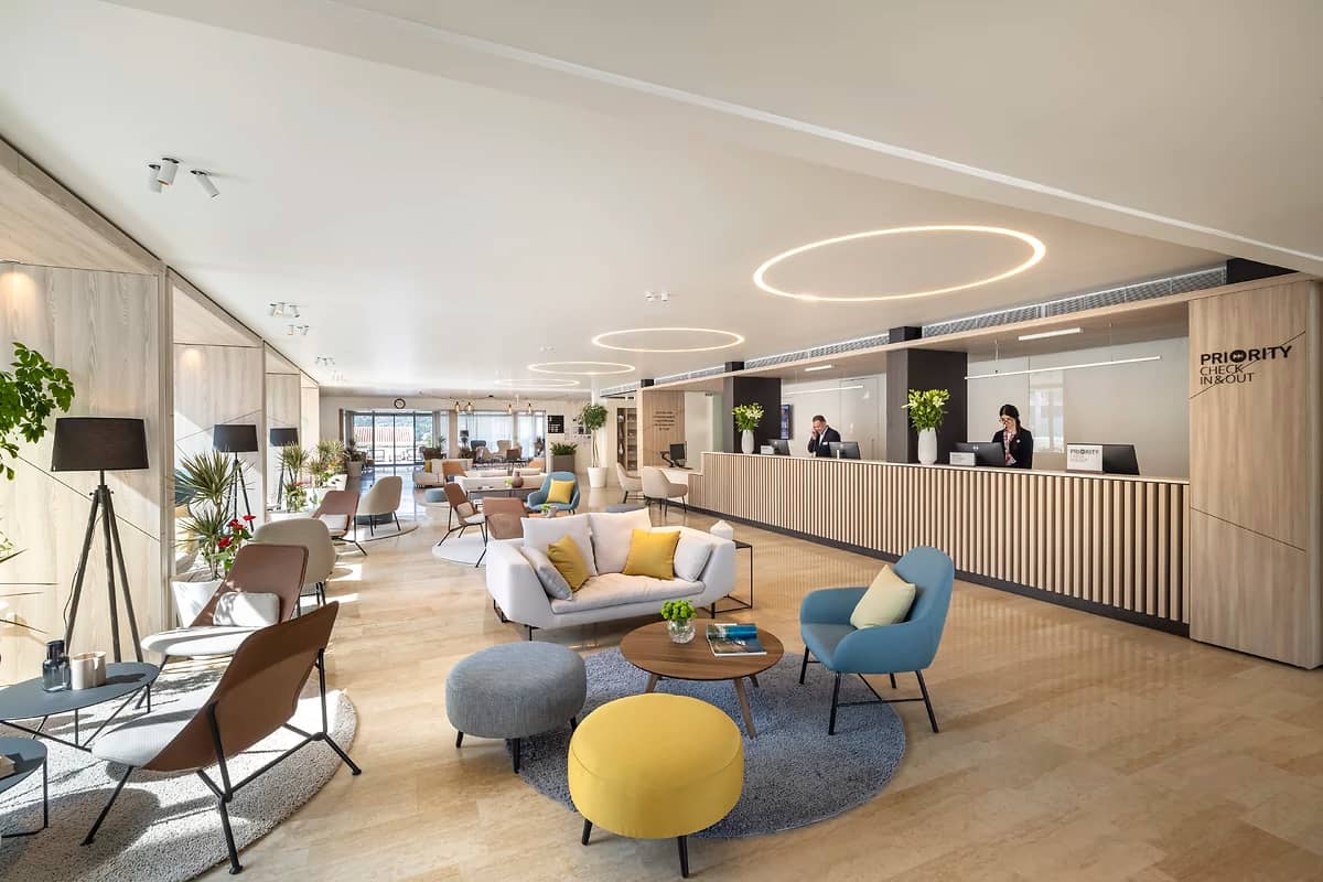 Réception de l'hôtel, Valamar Tirena Hotel