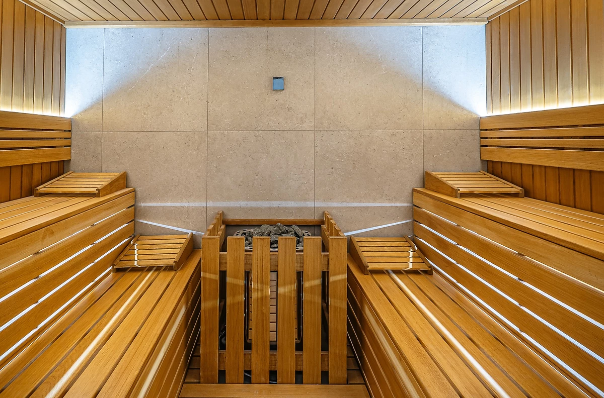 Sauna, Acqualia Wellness, Hotel Mary, Sorrente, Italie