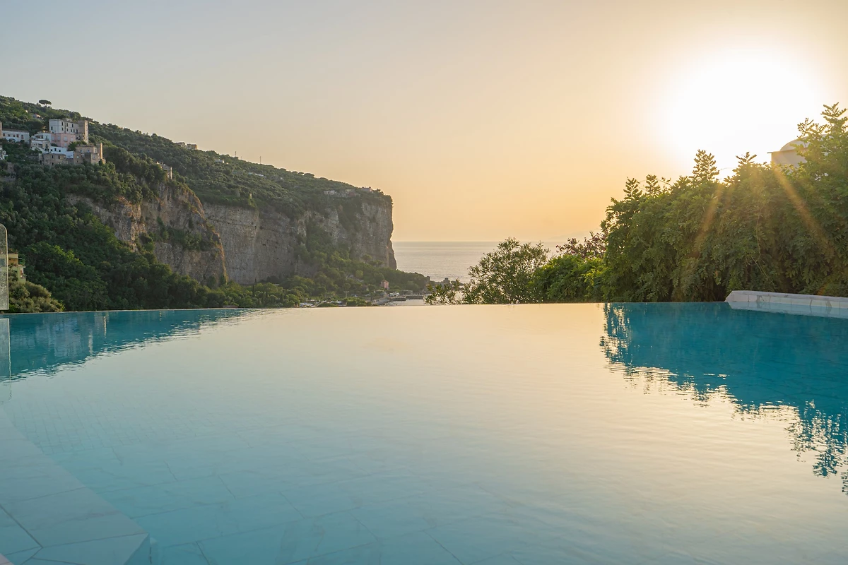 Piscine, Hotel Mary, Sorrente, Italie