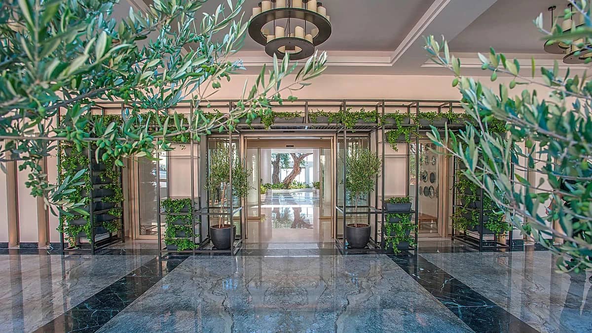 Réception, Domes Miramare, a Luxury Collection Resort, Corfou, Grèce