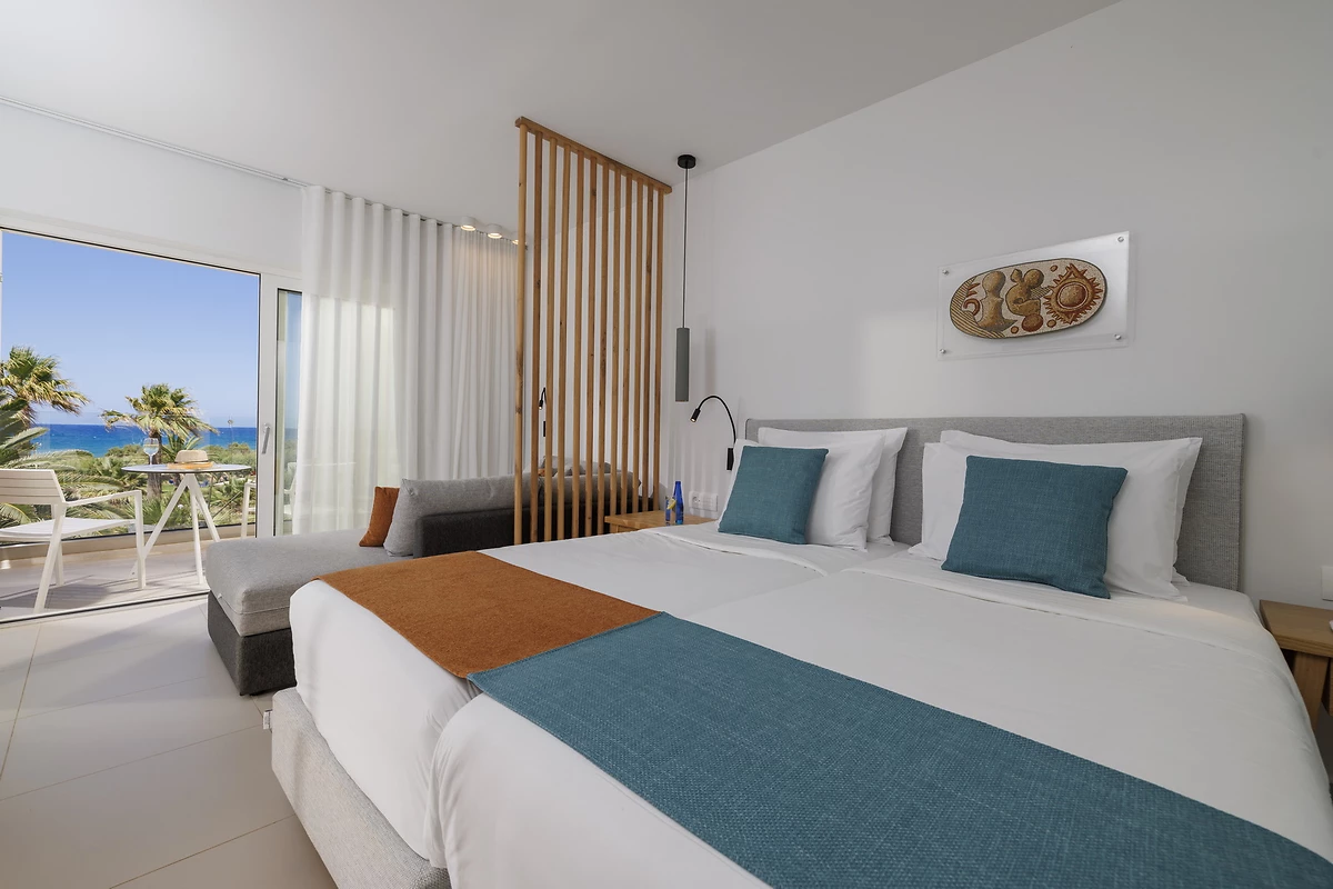 Chambre supérieure confort vue mer