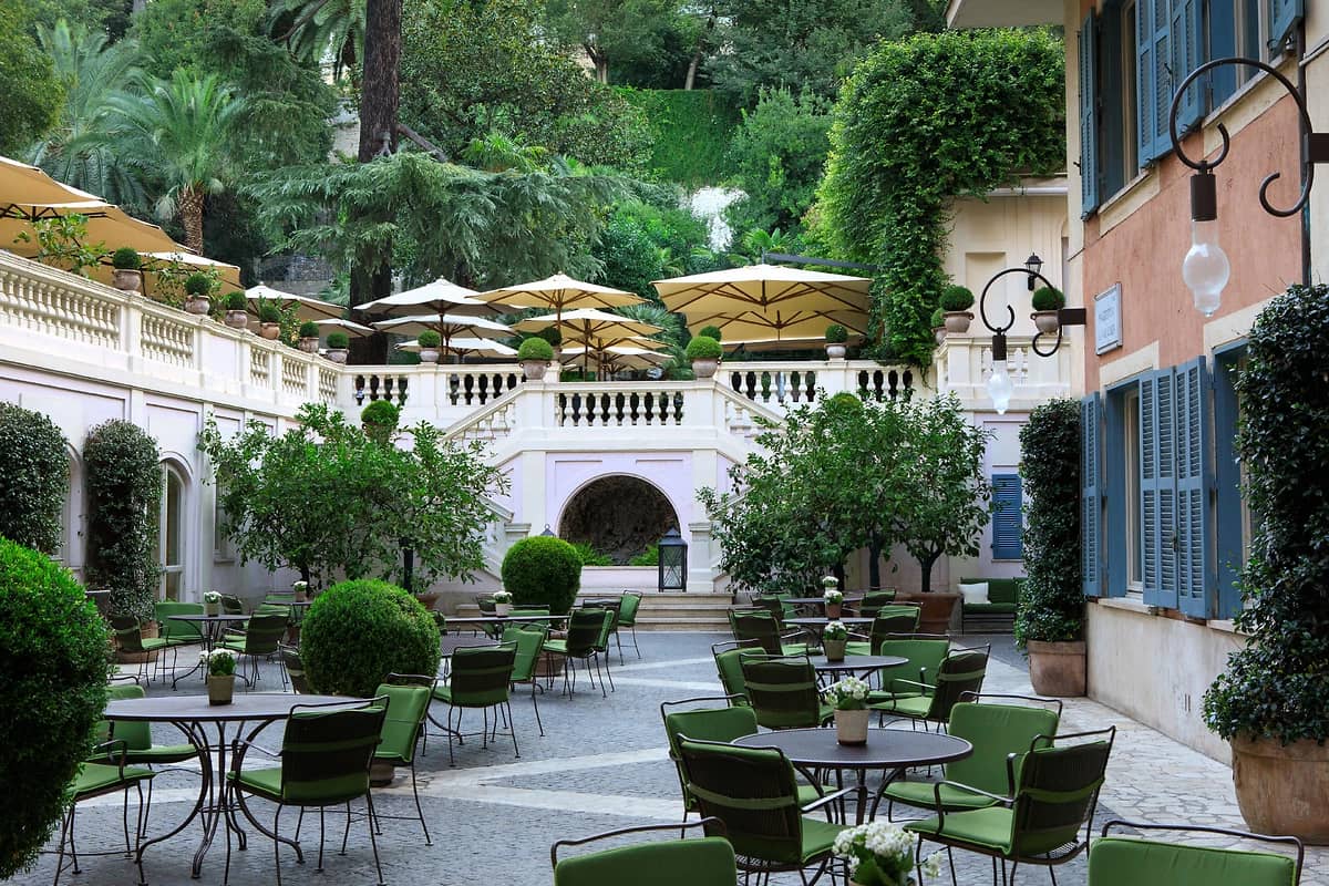 Stravinskij Bar, Hotel de Russie, Rome, Italie