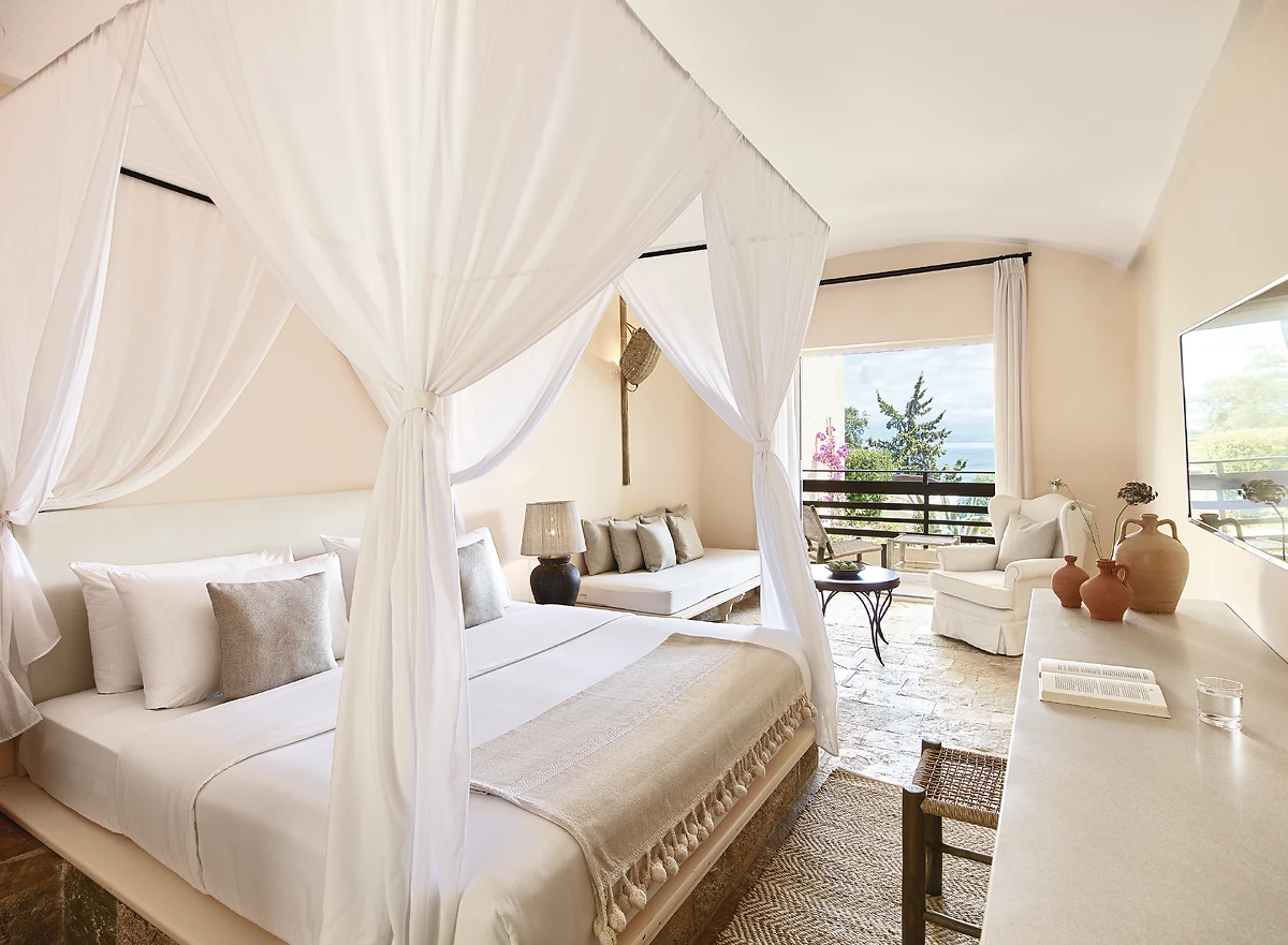 Daphnila bungalow vue mer partielle