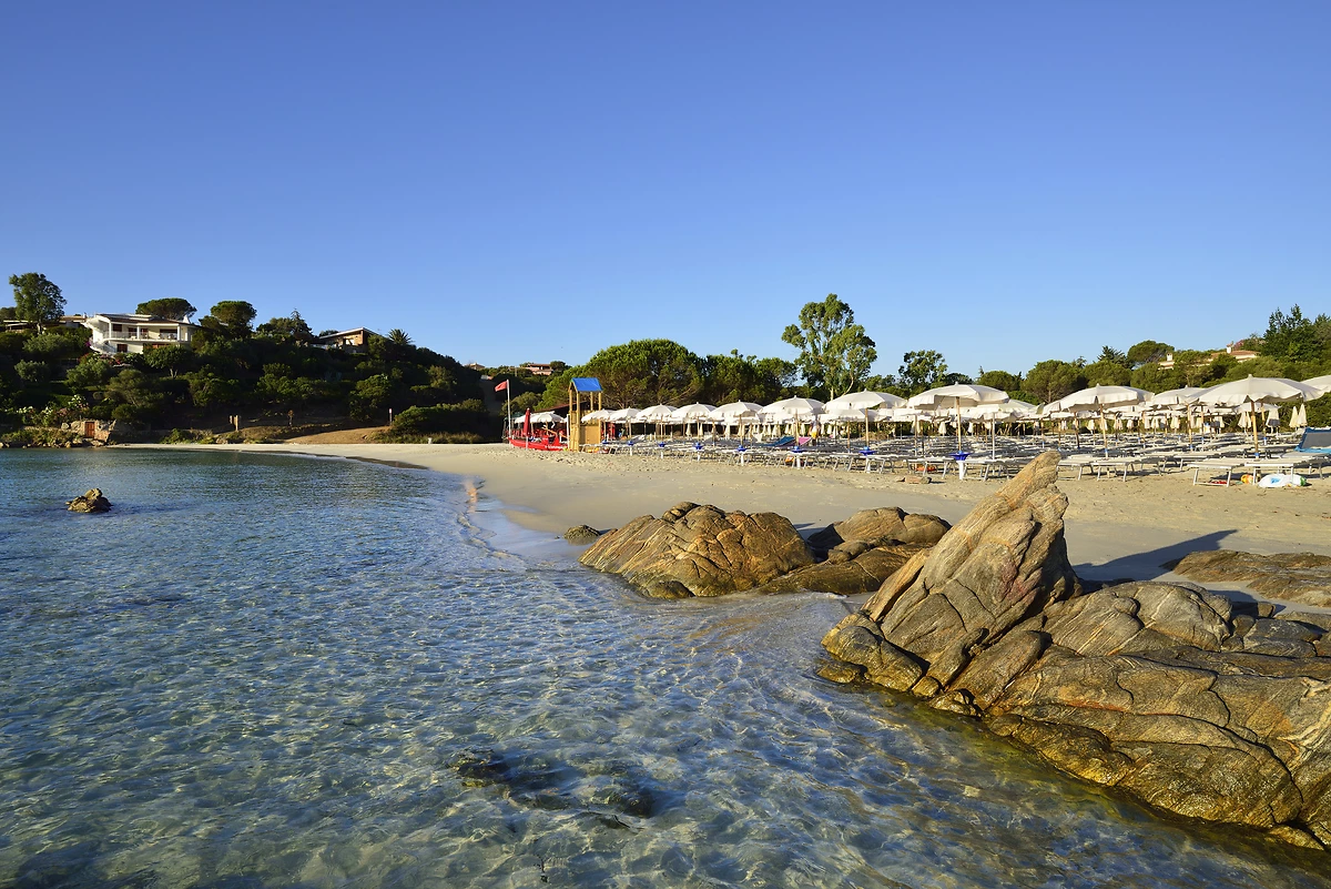 Plage de l'hôtel, VOI Colonna Village