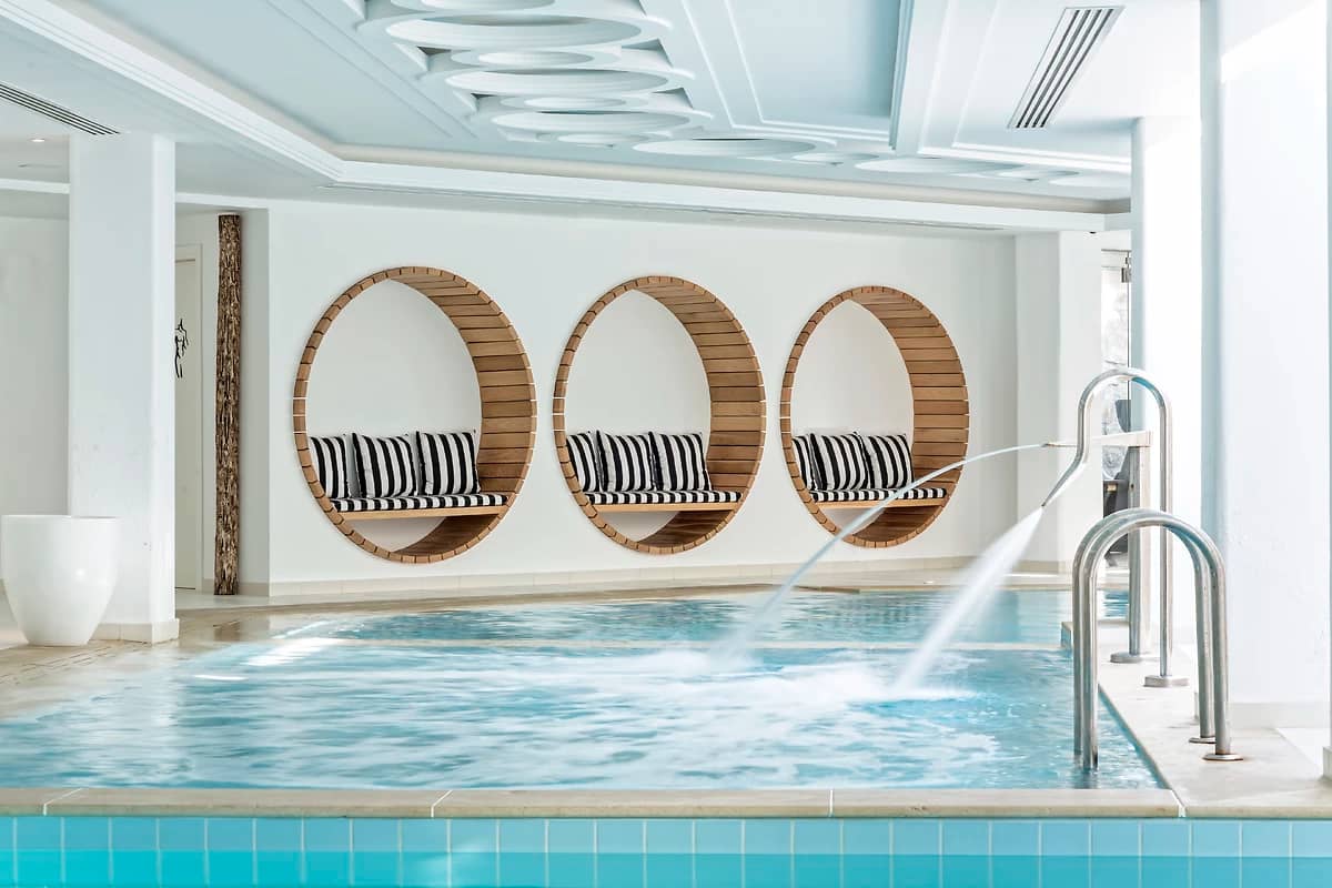 Piscine du Spa, Myconian Villa collection, Mykonos, Grèce