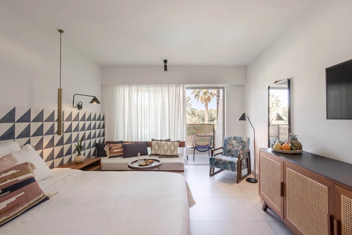 Bungalow vue piscine