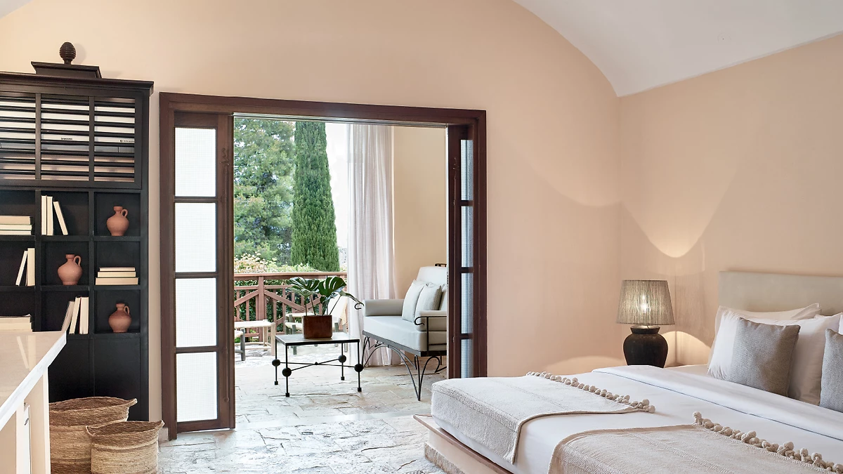 Bungalow famille Robinson Crusoe vue jardin