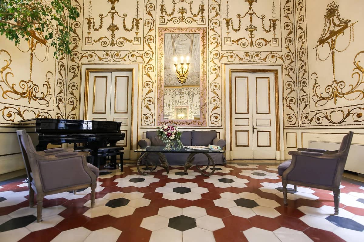 Lounge, Decumani Hotel de charme, Naples, Italie