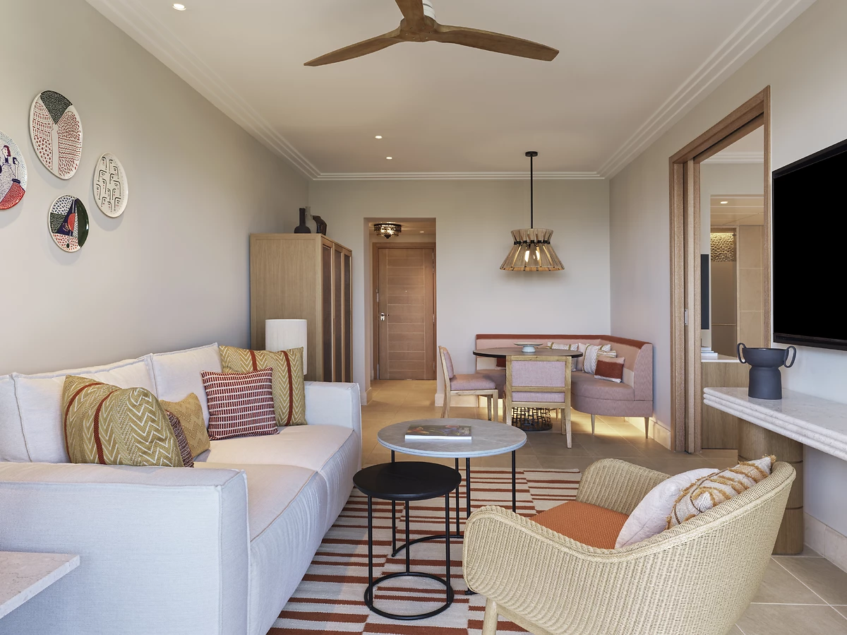 Suite famille vue jardin