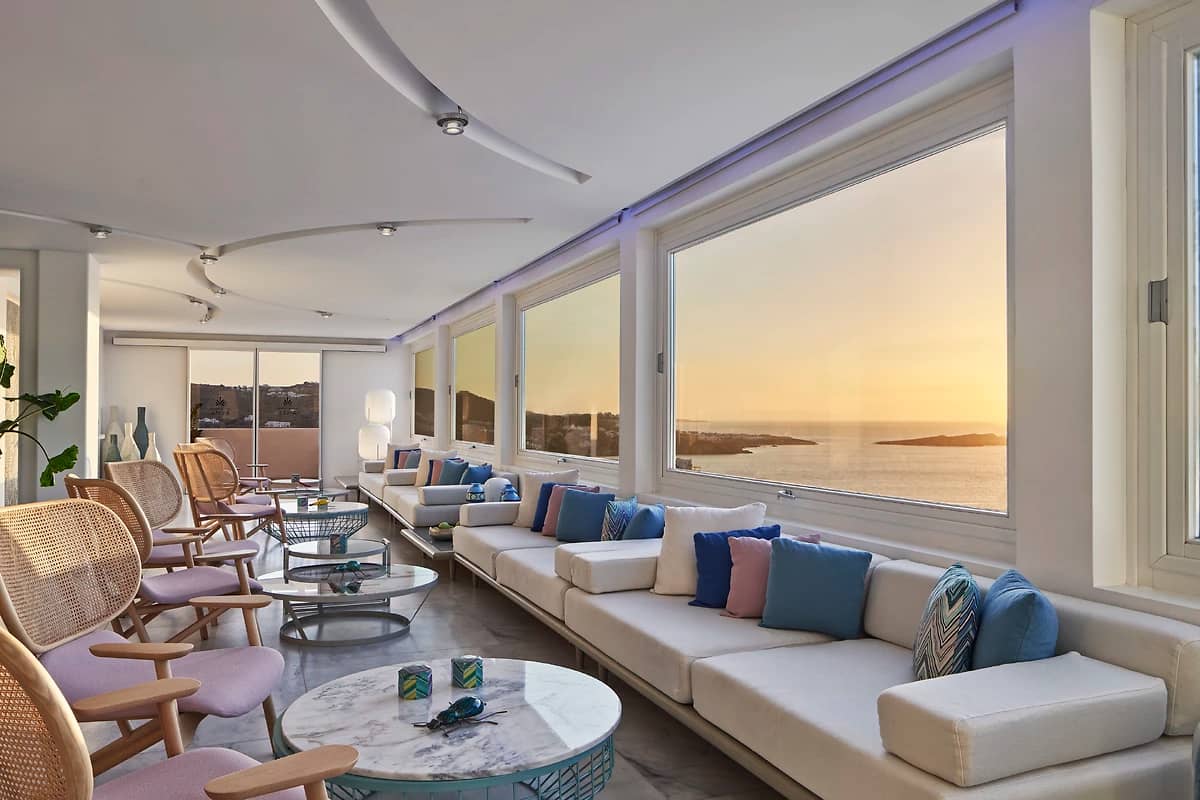 Réception, Myconian Kyma, Mykonos, Grèce