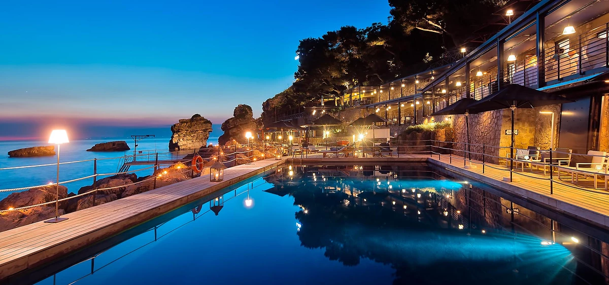 Piscine, hôtel Capo La Gala Hotel & Spa, Vico Equense, Campanie, Italie