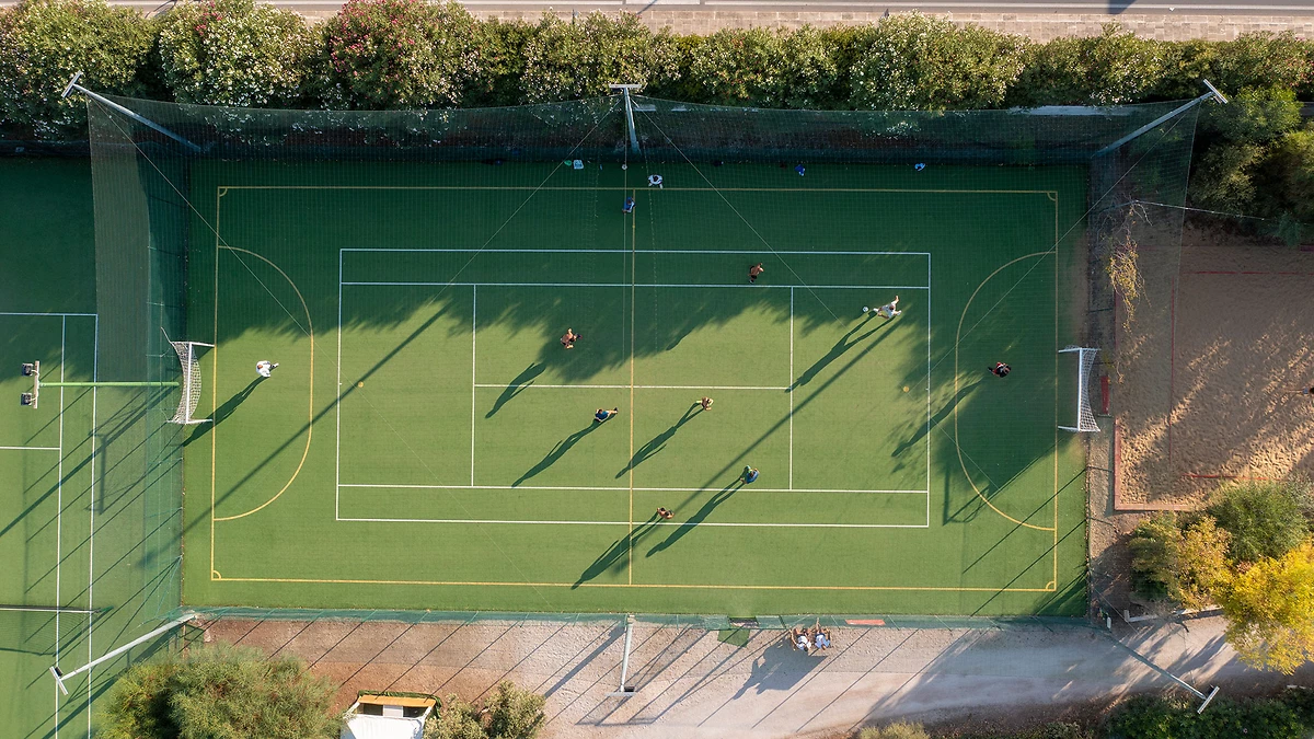 Terrain de football, Torre Cintola Greenblu Sea Emotions, Pouilles, Italie