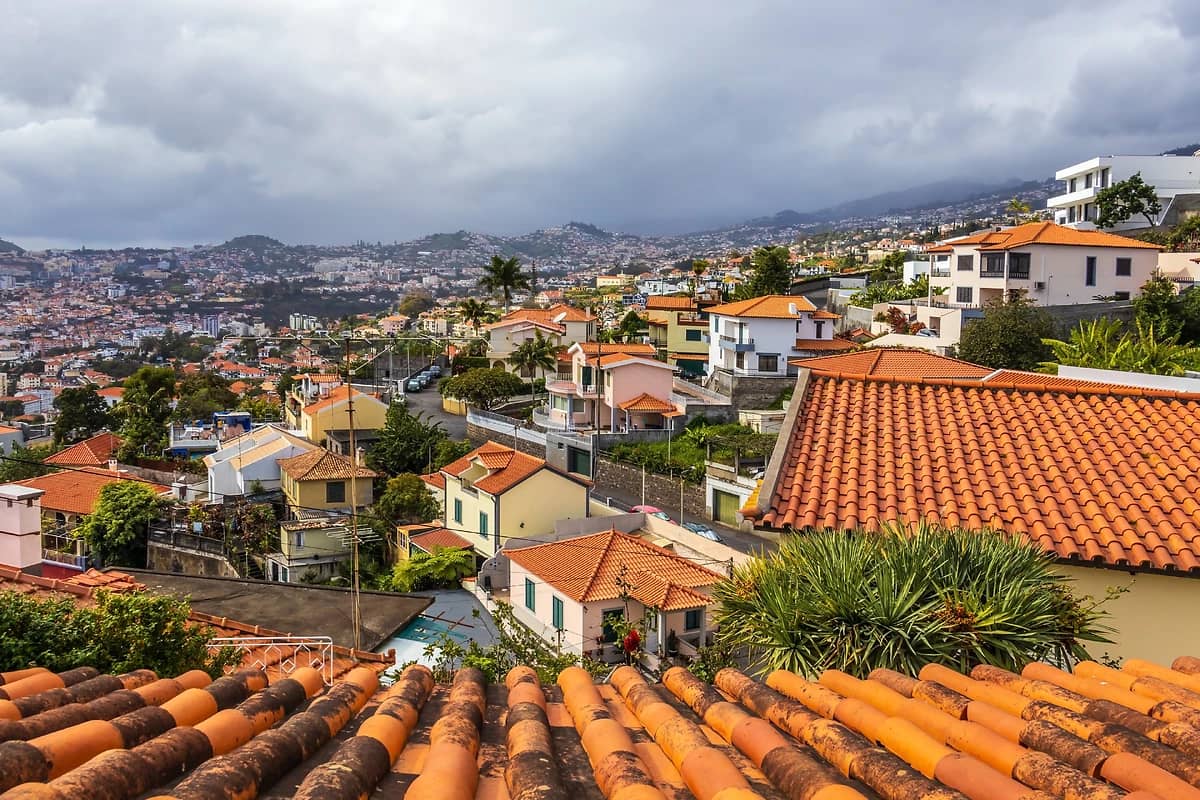 Vue sur Funchal, Madère, Portugal