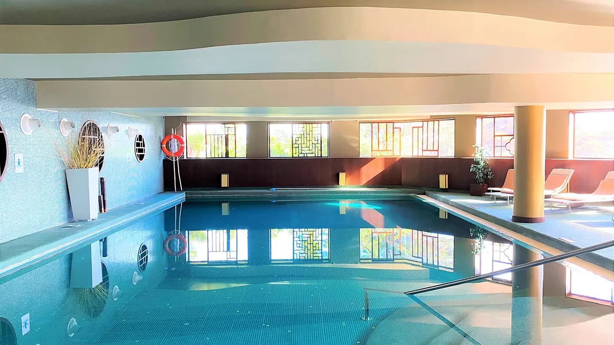 Piscine du Spa, Quinta Splendida Wellness & Botanical Garden, Madère, Portugal