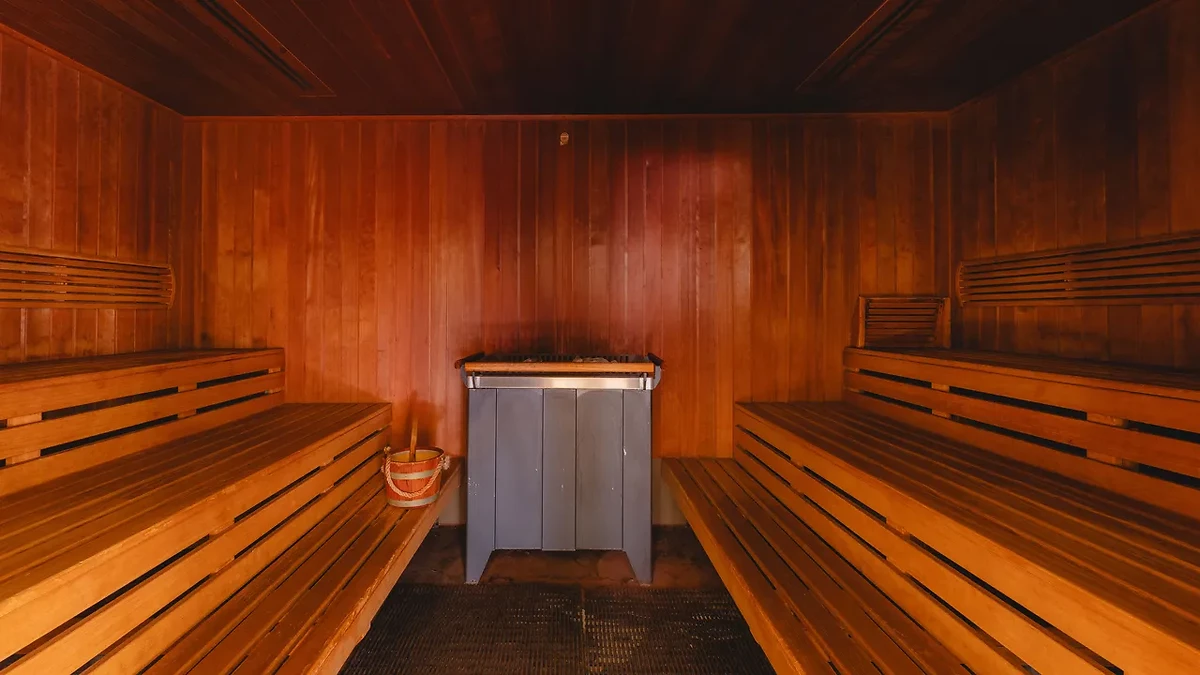 Sauna du Spa, Quinta Splendida Wellness & Botanical Garden, Madère, Portugal