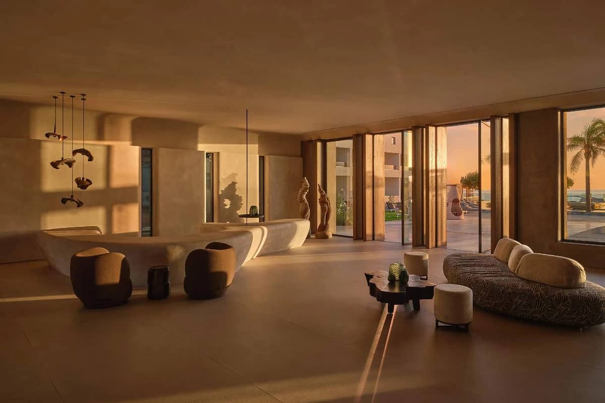 Réception, Minos Palace Hotel & Suites, Crète, Grèce