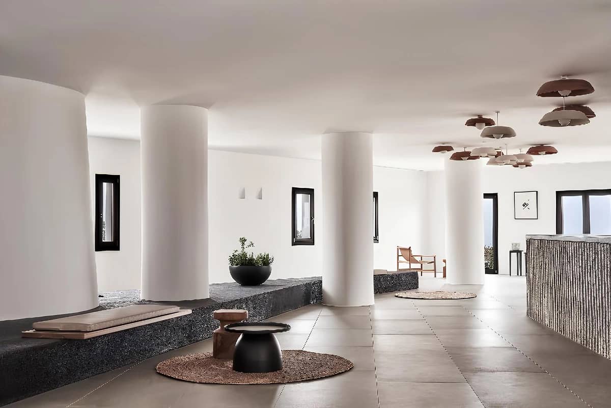 Lounge, Orama Hotel & Spa, Santorin, Grèce