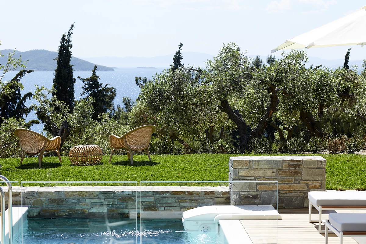 Villa résidentielle piscine, 2 chambres et jardin privé