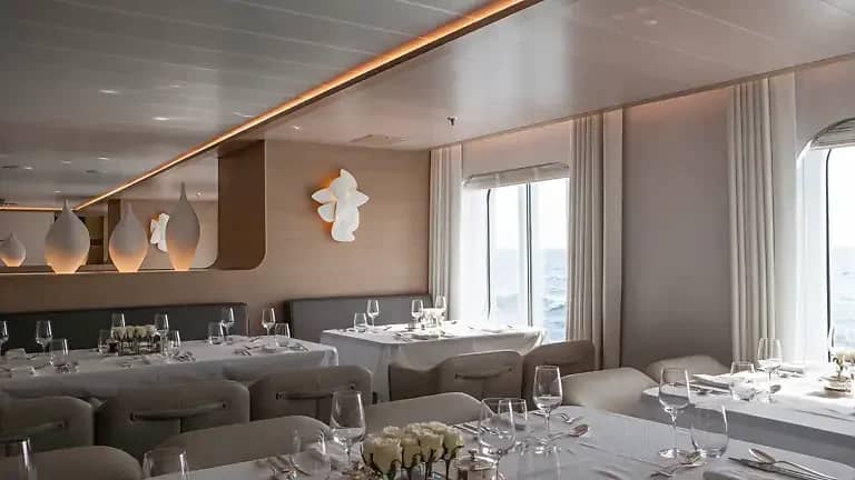 Restaurant, Le Boréal, Les Sisterships, PONANT